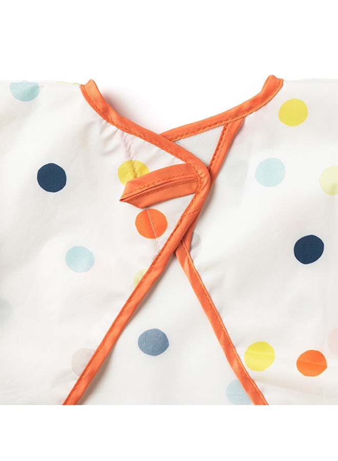 Polka Dotted Full Sleeves Bib - Image 4